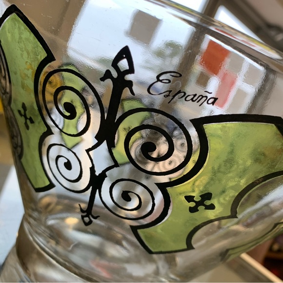 Vintage Spanish midcentury modern chip bowl only - Picture 3 of 3